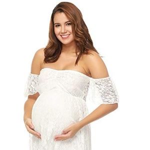 Lace Maternity Gown (NWOT)